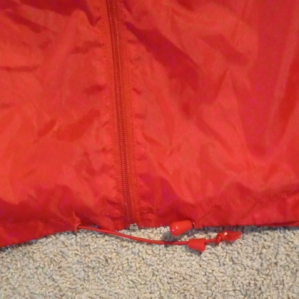 Totes Red Windbreaker Hooded Jacket - Picture 3 of 7